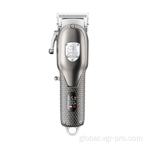 Metal Hair Clipper  VGR V276 metal barber rechargeable professional hair clipper Factory